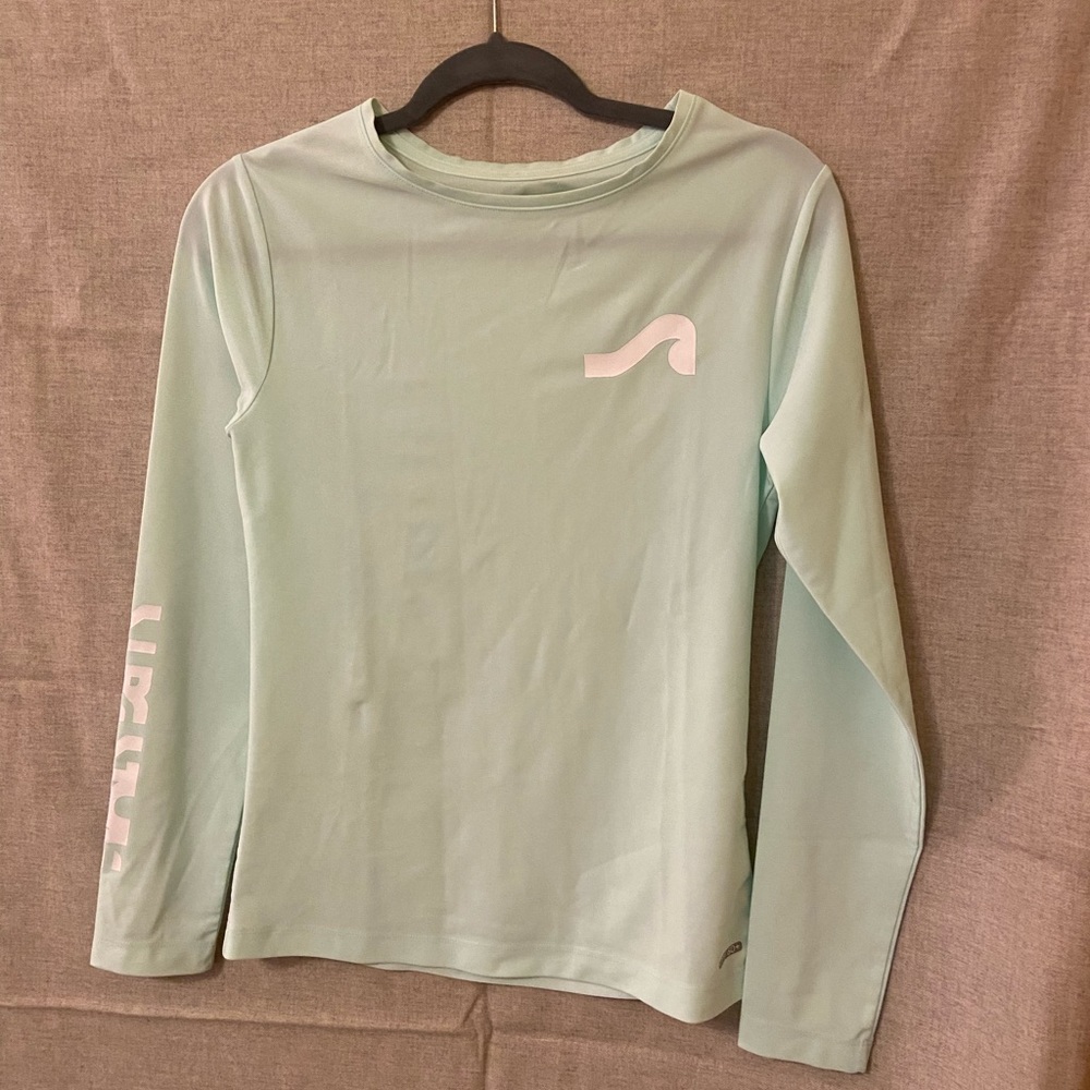 Surf Style Sun Protection UPF 60 Long Sleeve Small Mint Green